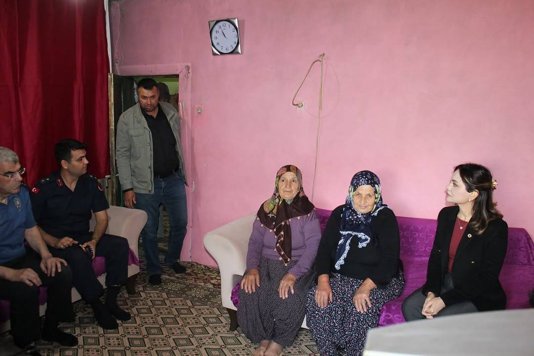 Gazimiz Esbabil Kurtay ve Kıymetli Ailesi hanelerinde ziyaret edildi.